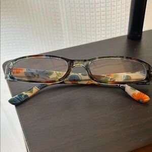 Floral Patterned Glasses